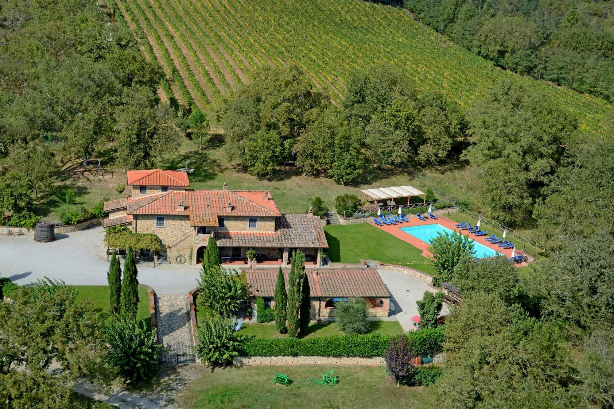 Agriturismo L'Incrociata Bucine 外观 照片