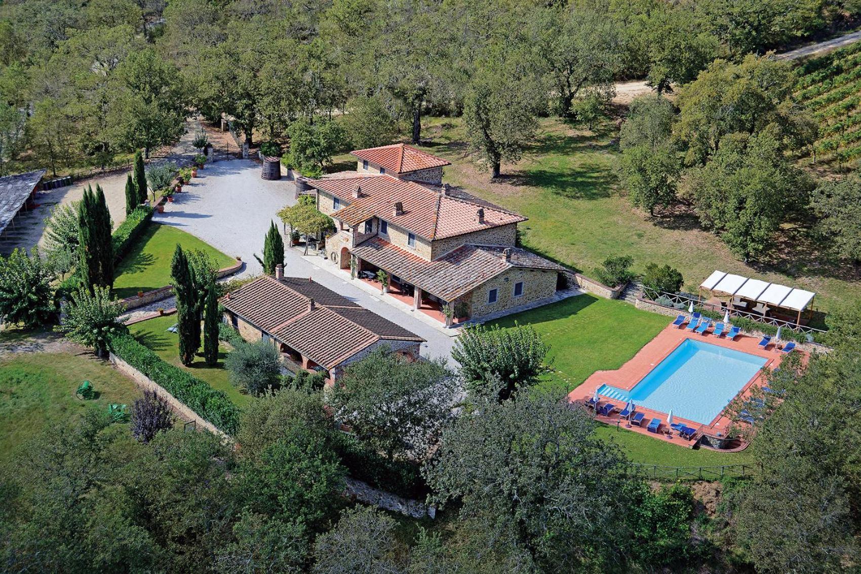 Agriturismo L'Incrociata Bucine 外观 照片